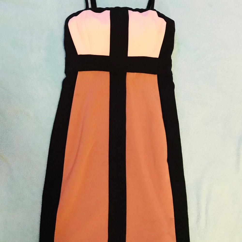 Colorblock dress
